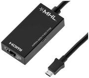 Переходник-адаптер MHL micro USB - HDMI для подключения смартфона к монитору или телевизору