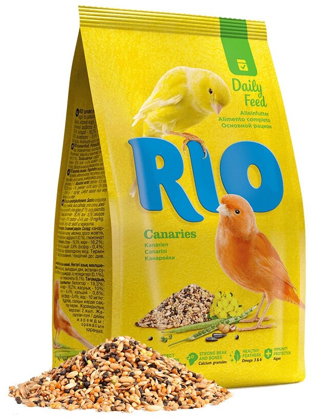 Корм Для Канареек RIO Рио Canaries Daily Ration 500г