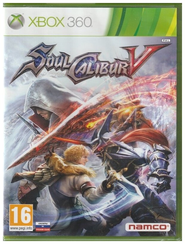 Игра SoulCalibur V Русские субтитры (Xbox 360)