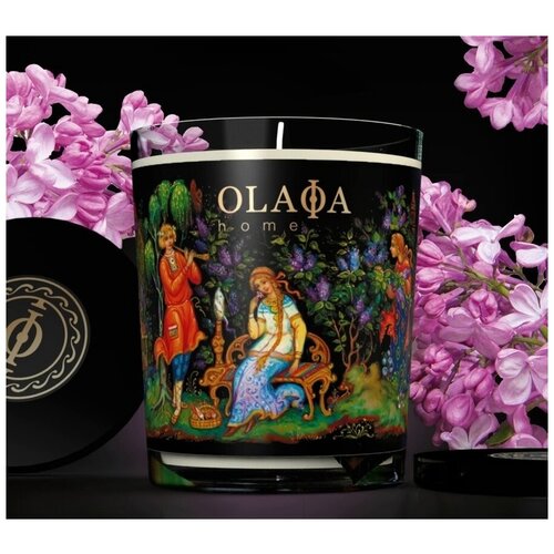 Ароматическая свеча в подарочной коробке Олафа 