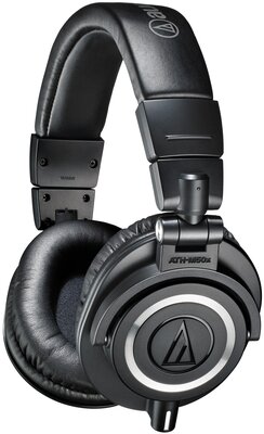 Проводные наушники Audio-Technica ATH-M50x, черный