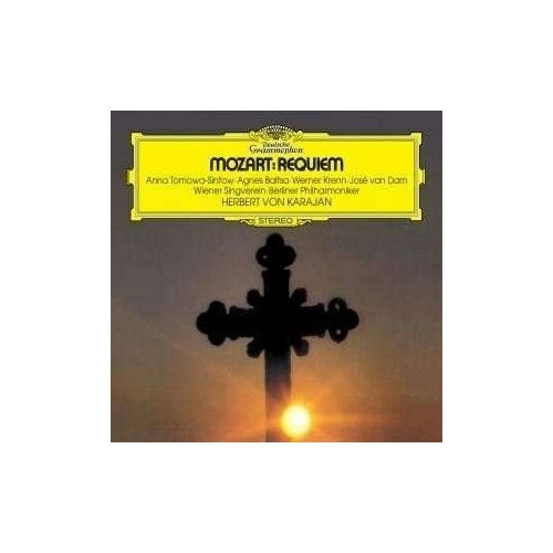 AUDIO CD MOZART: Requiem. Messe KV 317. Karajan 1975 (1 CD) audio cd mozart violinkonzerte mutter karajan 1 cd