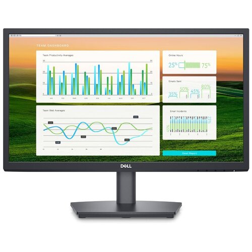 21 45 монитор dell se2222h 1920x1080 60 гц va черный 21.5 Монитор DELL E2222HS, 1920x1080, 60 Гц, *VA, черный