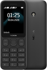 Nokia 125 Dual Sim, 2 SIM, черный