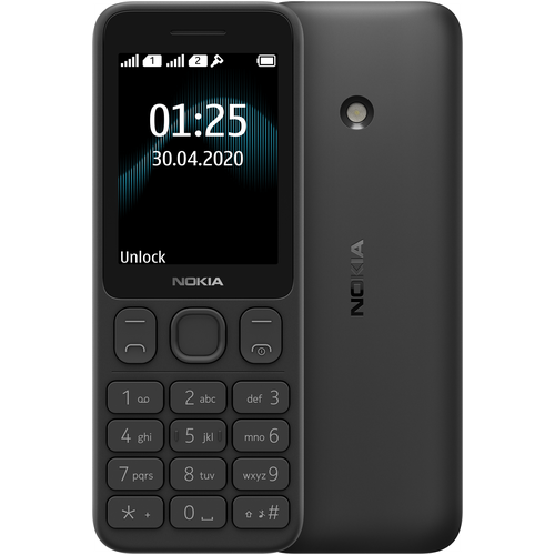 Смартфон Nokia 125 Dual Sim, 2 SIM, черный смартфон mig s6 3 32gb 2 sim черный