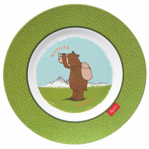 Тарелка Sigikid Forest Grizzly плоская 24765