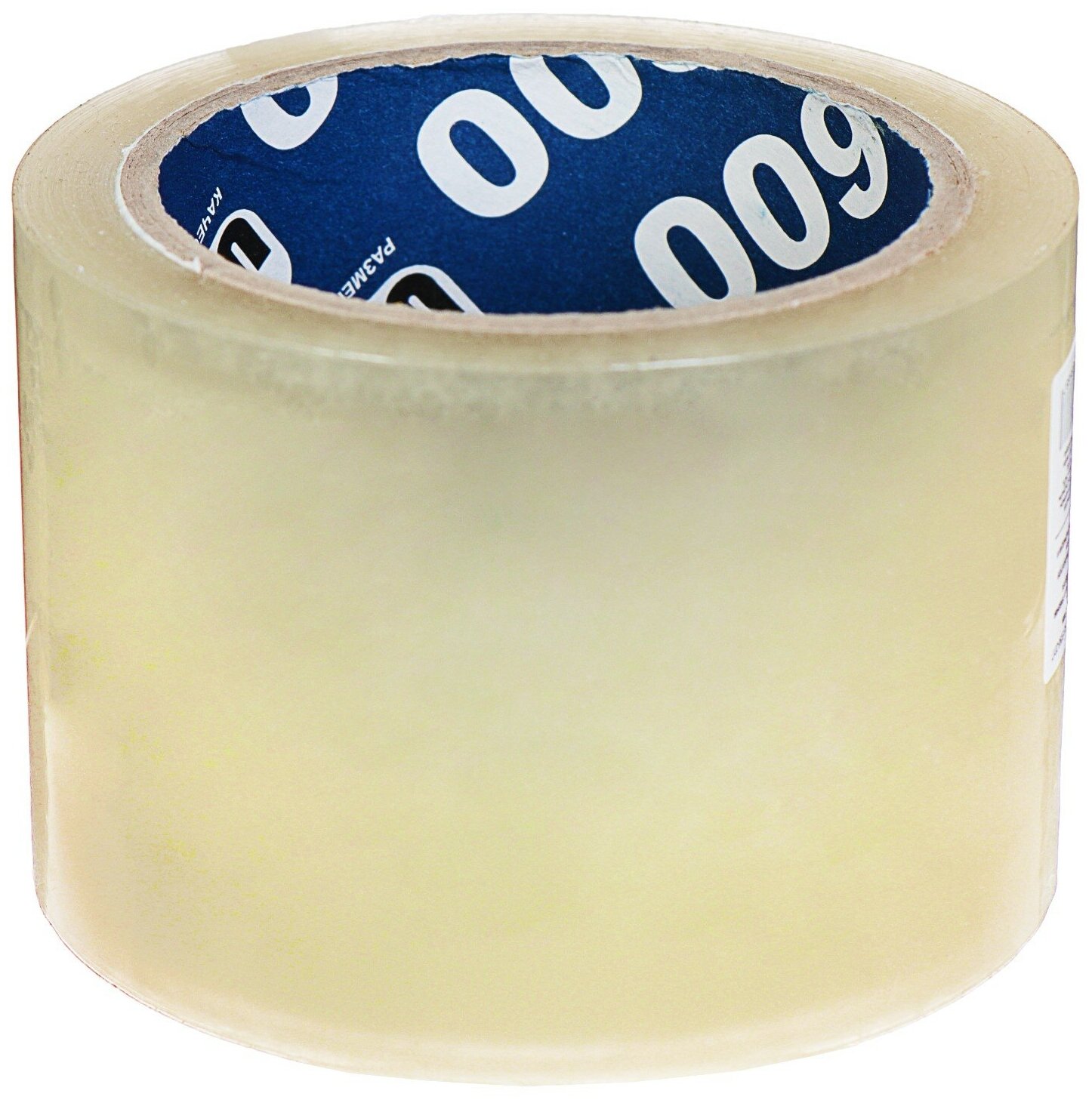 фото Клейная лента Unibob 600 72мм х 66м, прозрачный