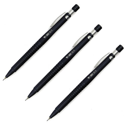 Карандаш механический ICO Golf 0,5мм цвет ассорти Венгрия 3 шт