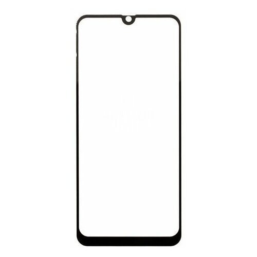 Защитное стекло для телефона Samsung Galaxy A20, A30, M21, M31 с черной рамкой 2,5D Full Glue