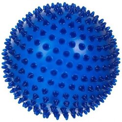 Альпина Пласт Мяч Ежик цвет синий, 8,5 см