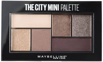 Maybelline New York Палетка теней для век The city mini 410 chill brunch neutrals