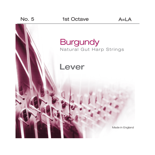 фото Струна a1 для арфы bow brand lever burgundy