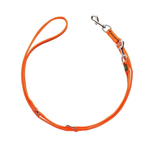 Hunter поводок-перестежка для собак Safety Grip 20/200 Soft оранжевый .