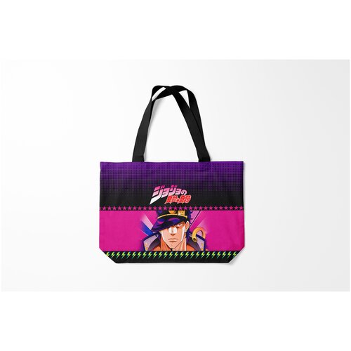 фото Сумка-шоппер / 46х35 см / аниме / jojo bizarre adventure joutarou kuujou burnettie