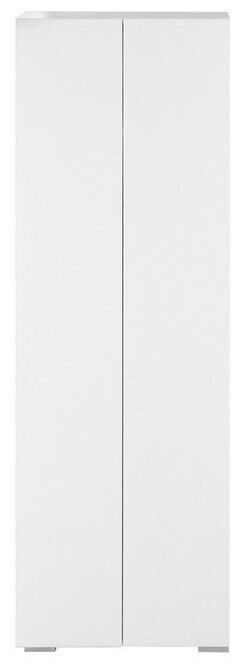 Шкаф 2х ств кеос с выдвижной штангой, 600х400х1800, Белый - фотография № 4