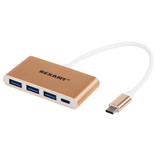 Разветвитель USB 31 Type-C на 4 порта Type-C3020X2 Rexant 18-4141 186100₽