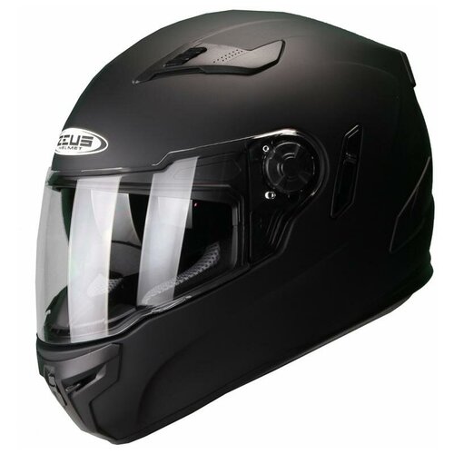 фото Шлем интеграл zeus zs-813a черный матовый zeus helmet