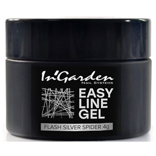 In'Garden Ингарден Паутинка гель светоотражающая серебряная, 4 гр.
