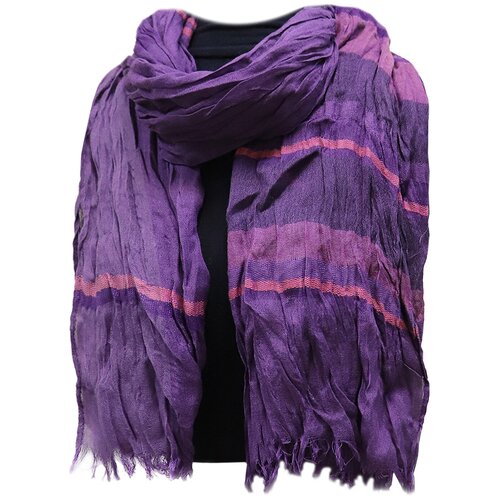 Шарф Crystel Eden,180х50 см, фиолетовый шарф crystel eden 170х40 см фиолетовый