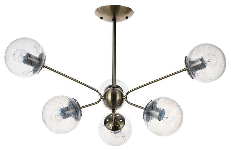 Люстра Arte Lamp A4164PL, E27, 240 Вт, кол-во ламп: 6 шт, цвет: бронзовый