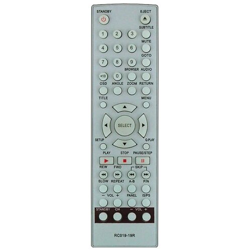 Модельный пульт для BBK RC019-19R для DVD плеера модельный пульт управления для dvd плеера soundmax jx3055b оригинальный