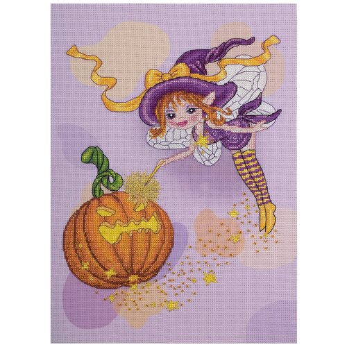 фото Набор для вышивания panna vk-1665 фея и тыква