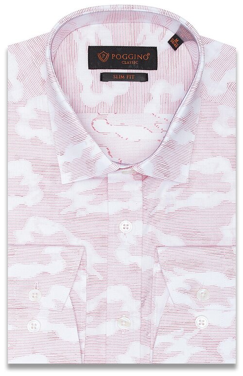 Рубашка POGGINO, размер (52)XL, розовый