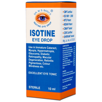 Isotine гл. капли фл.-капельница, 10 мл, 10 мл, 20 г, 1 шт.