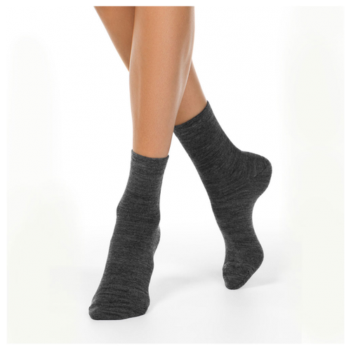 фото Женские носки брестские средние, размер 25, серый