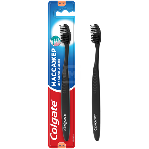 Colgate Зубная щетка Massager, мягкая