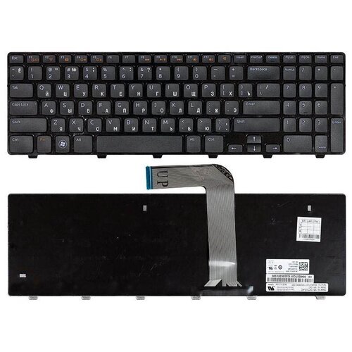 Клавиатура для ноутбука Dell NSK-DY0SW 0R русская черная 93000₽