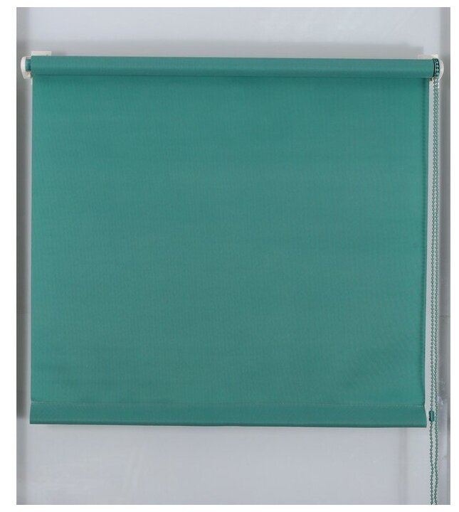 Рулонная штора «Простая MJ» 160х160 см цвет зеленый 4226907