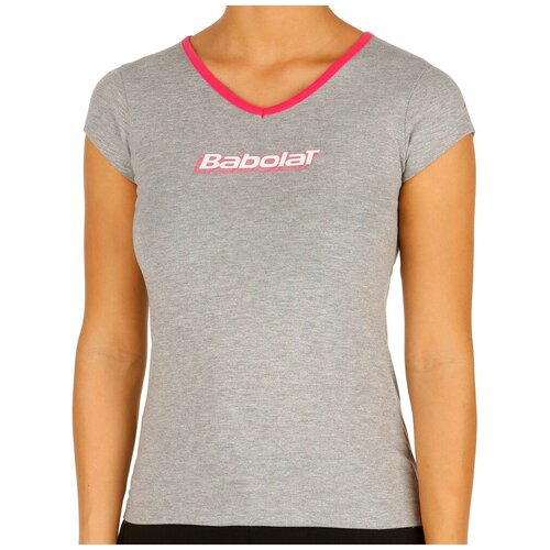 Теннисная футболка Babolat, размер L, серый