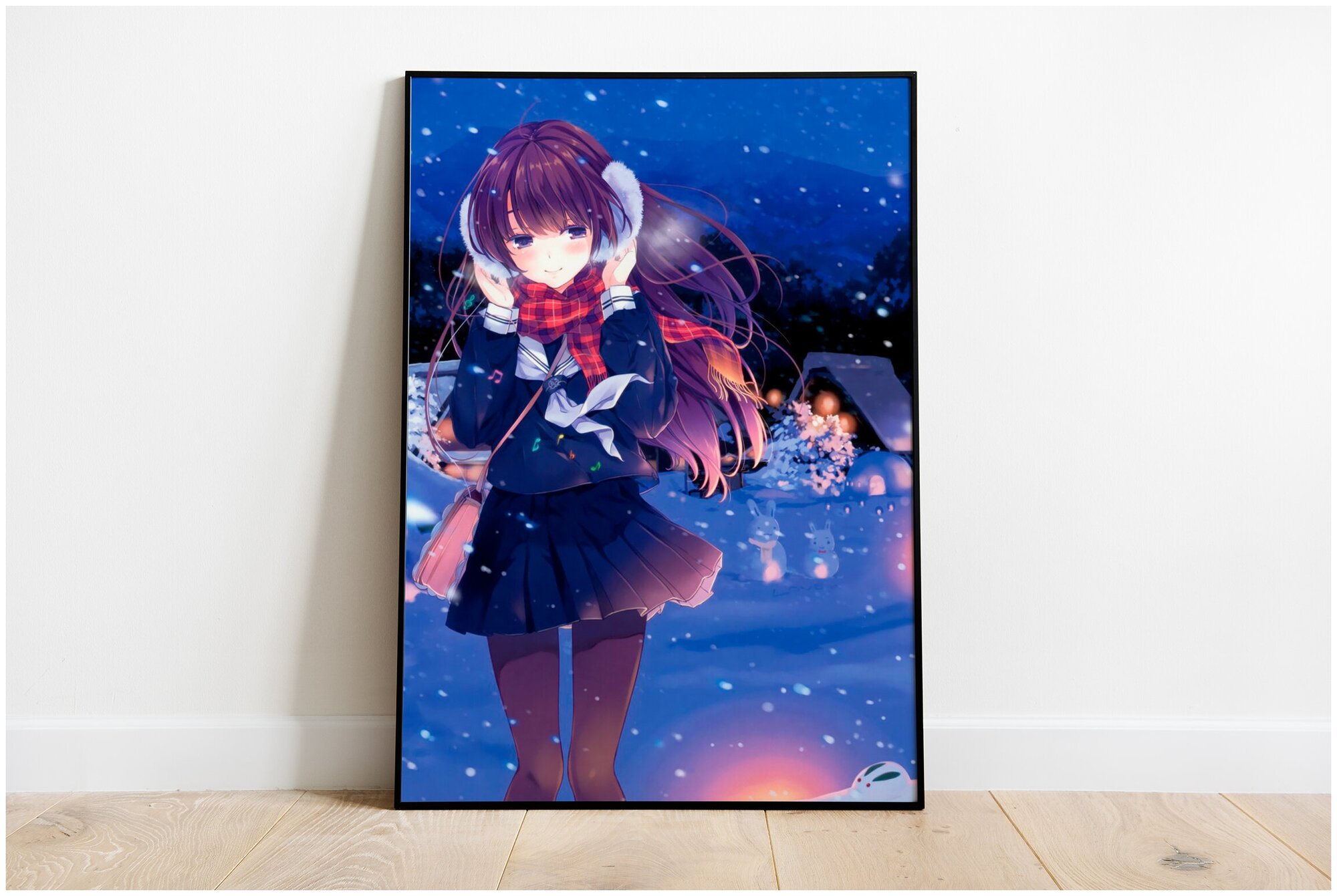 Плакат "Аниме 10" / Формат А3 (30х42 см) / Постер для интерьера жанра аниме