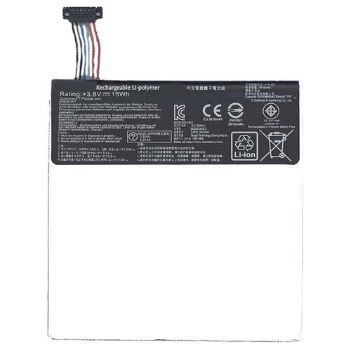 тачскрин для asus fonepad 7 fe170cg memo pad 7 me70c memo pad 7 me170c черный Аккумуляторная батарея C11P1311 для Asus MeMO Pad 7 ME175CG 3.8V 15Wh