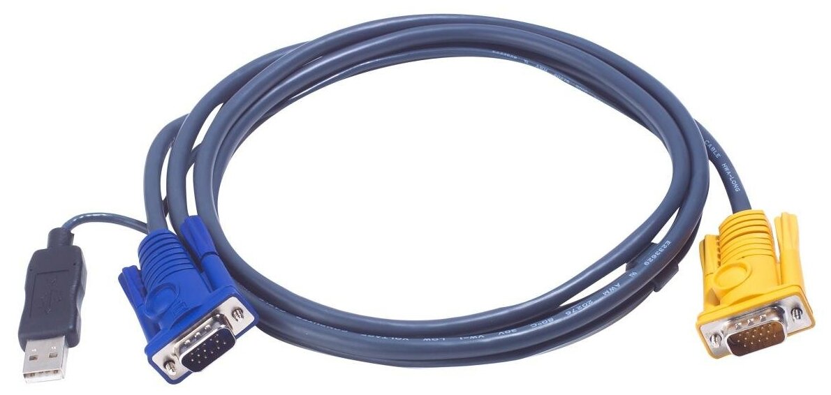 Устройство Aten Intelligent cable HDB15m/USBAM 6M