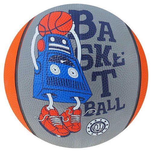 Мяч баскетбольный Робот, размер 3, 280 г мяч баскетбольный onlitop робот размер 3 280 г