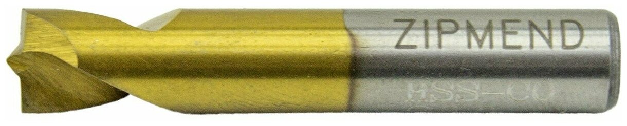 754-0080CT Сверло для точечной сварки с титановым покрытием 8 х 45 мм, HSS-Co Tin 754-0080CT - фотография № 1