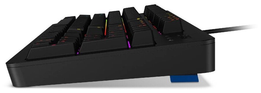 Клавиатура LENOVO Legion K300, USB, c подставкой для запястий, красный [gy40y57709] - фото №5