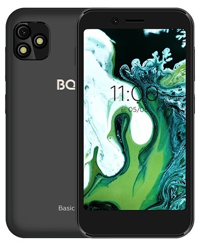 Смартфон BQ 5060L Basic 1/8 ГБ, черный