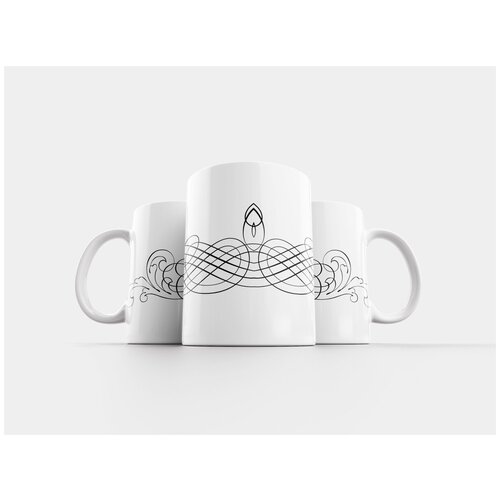 фото Кружка "декоративный, орнаментальный, разделитель" 320 мл lotsprints