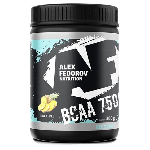 фото Af bcaa 7500, 300 g (малина) alex fedorov nutrition
