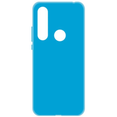 Защитный чехол TPU LuxCase для Honor 9C \ Huawei P40 Lite E, Синий, 1,1 мм