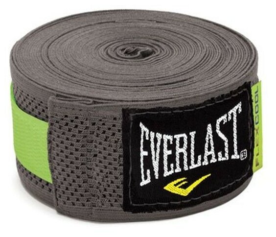 Бинты Everlast Breathable 4.55м серые