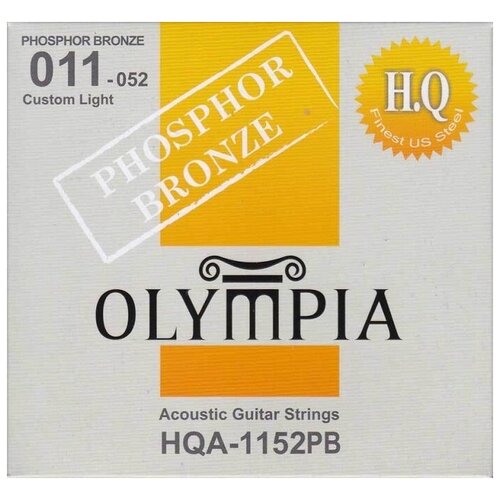Струны для акустической гитары Olympia HQA-1152PB