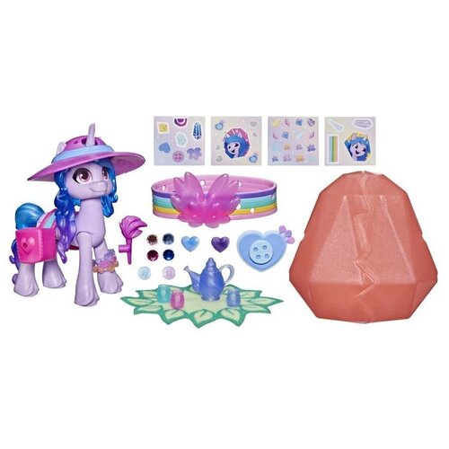 Игровой набор My Little Pony Кристал Эдвенче Иззи Мунбоу F3542 hasbro my little pony sparkle fun иззи мунбоу