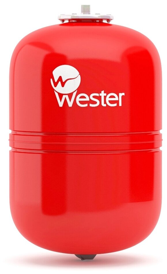 Бак мембранный Wester 12л. для отопления (красный) арт. WRV12