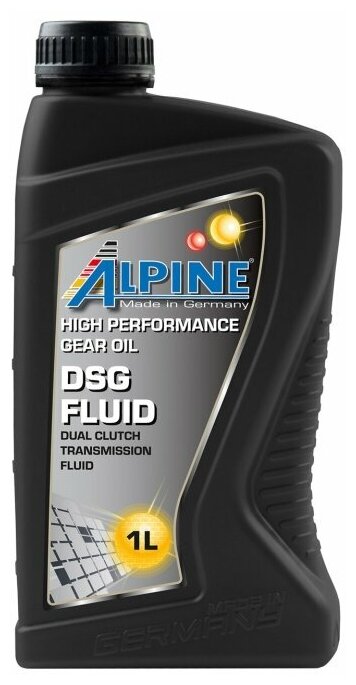 Синтетическое трансмиссионное масло Alpine DSG Fluid канистра 1л, арт. 0101531