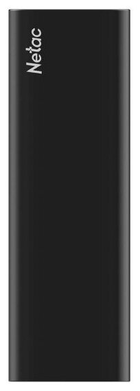 Внешний накопитель SSD Netac Z SLIM 250Gb USB 3.2 Gen 2 Type-C, черный (NT01ZSLIM-250G-32BK)