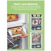 Фото #8 Холодильник Comfee RCB231WH1R, Low Frost, двухкамерный, белый, GMCC компрессор, LED освещение, перевешиваемые двери
